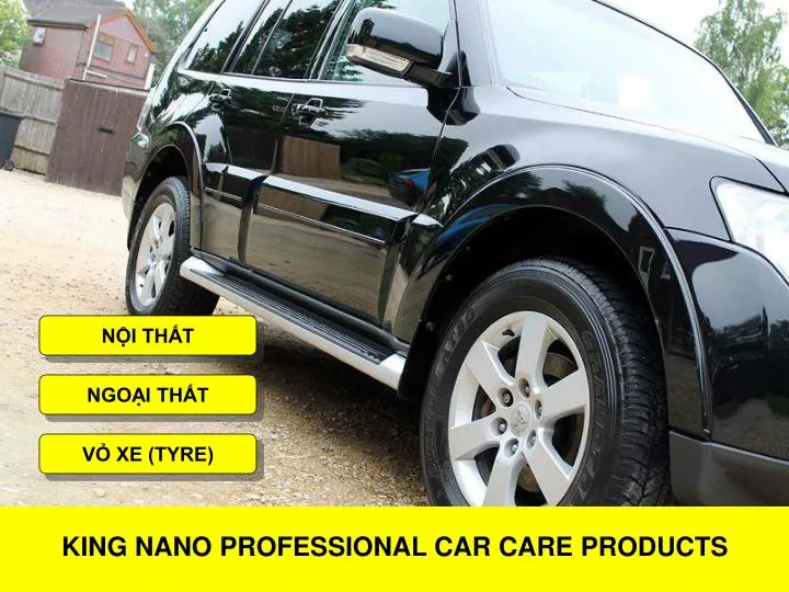 king nano professional car care products