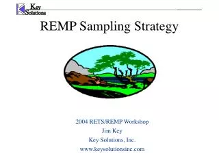 REMP Sampling Strategy