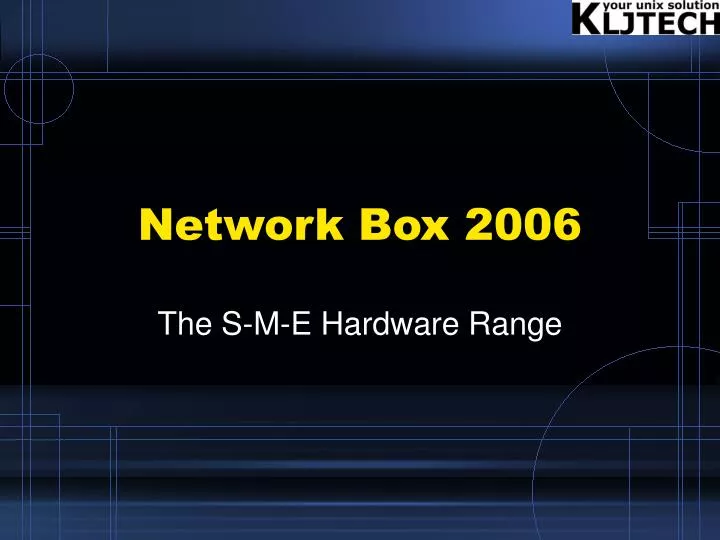 network box 2006