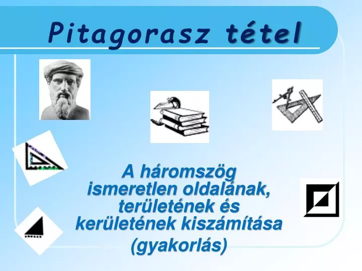 pitagorasz t tel