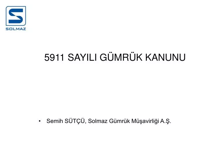 5911 sayili g mr k kanunu