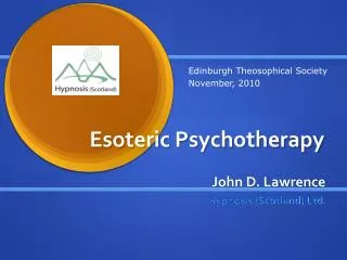 Esoteric Psychotherapy