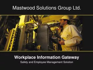 Mastwood Solutions Group Ltd.