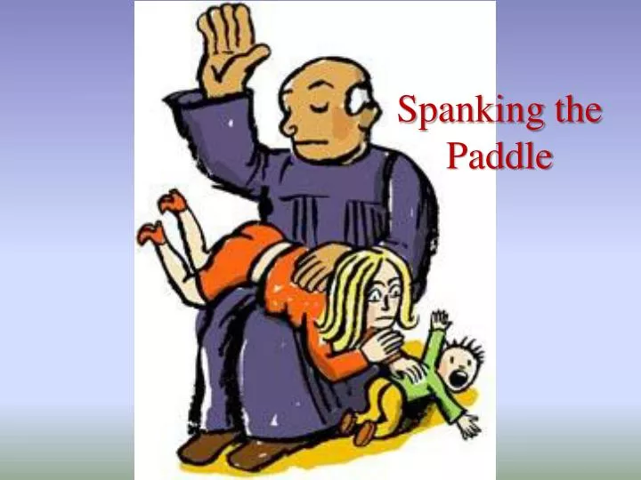 spanking the paddle