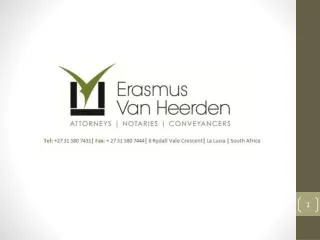 Erasmus van Heerden has embraced the 21 st century and the technological benefits thereof .