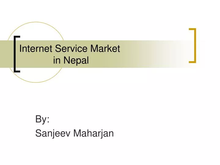 internet service market in nepal
