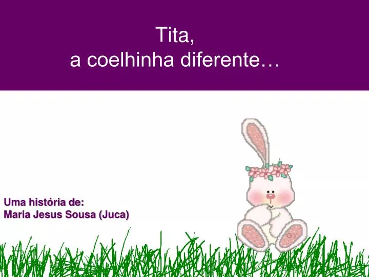 tita a coelhinha diferente