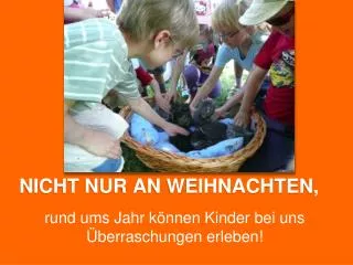 nicht nur an weihnachten