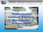 Podkarpackie - slide 1