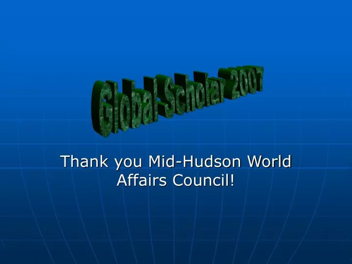 thank you mid hudson world affairs council