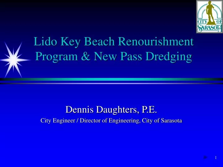 lido key beach renourishment program new pass dredging