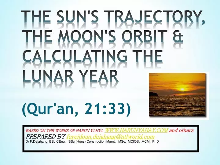 the sun s trajectory the moon s orbit calculating the lunar year