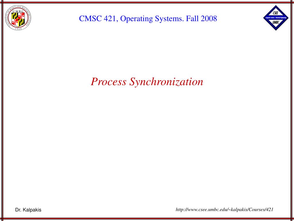 PPT - Process Synchronization PowerPoint Presentation, free download ...