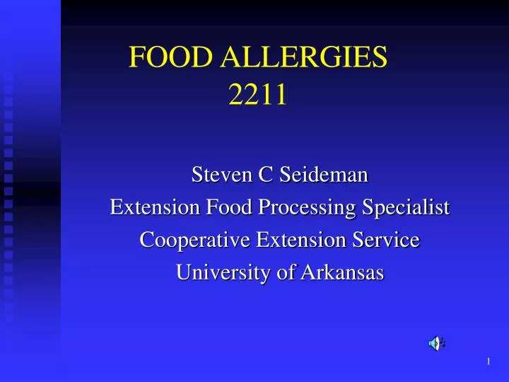 food allergies 2211