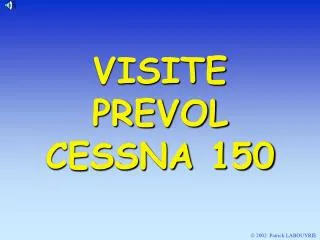 visite prevol cessna 150