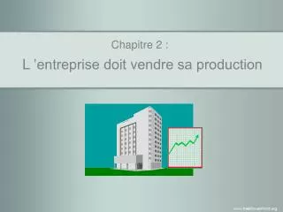l entreprise doit vendre sa production