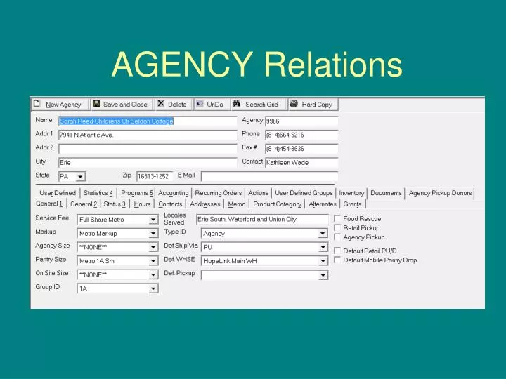 agency relations