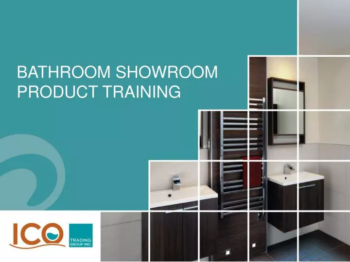 bathroom showroom product training