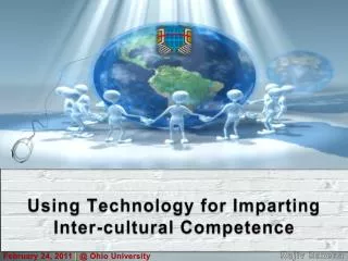 Using Technology for Imparting Inter-cultural Competence