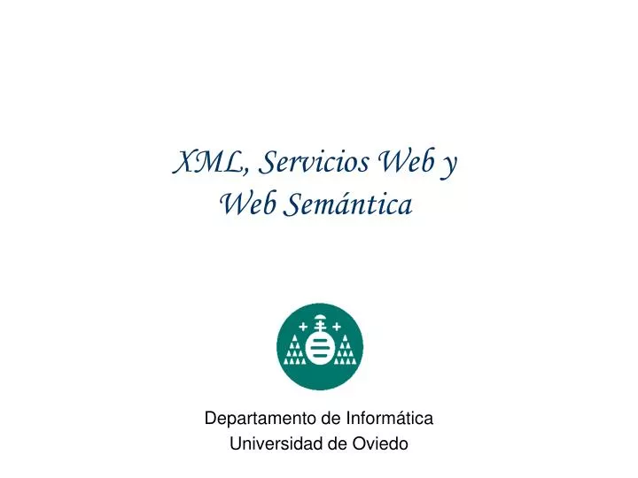 xml servicios web y web sem ntica