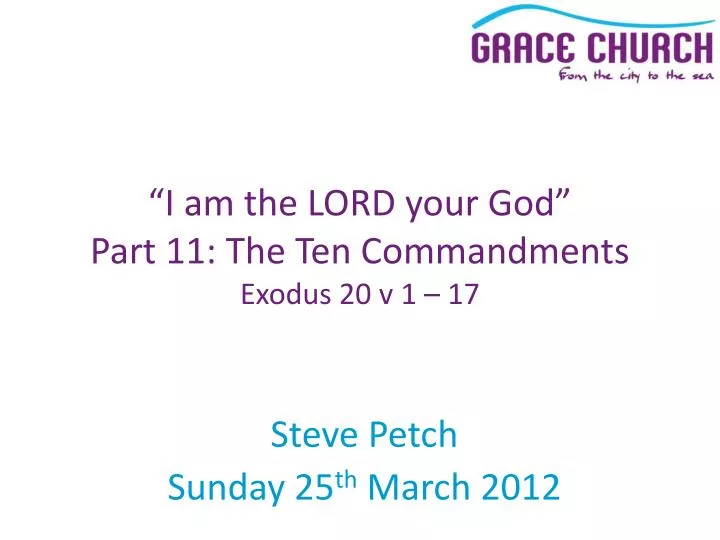 steve petch sunday 25 th march 2012