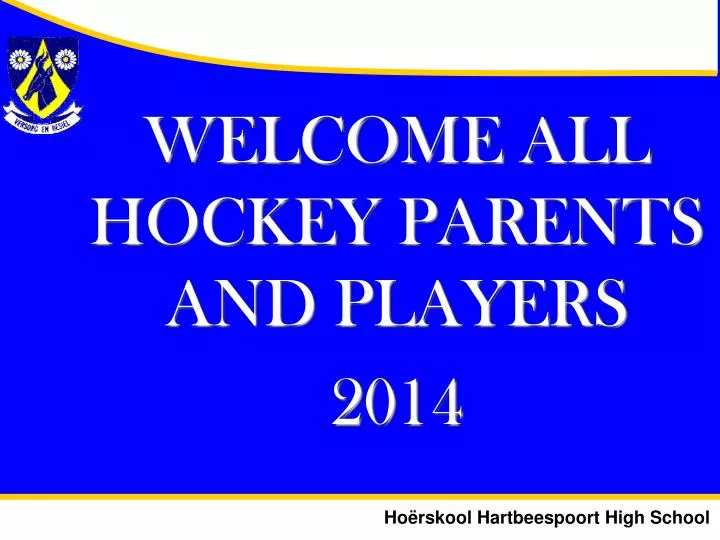 welcome all hockey parents and players 2014