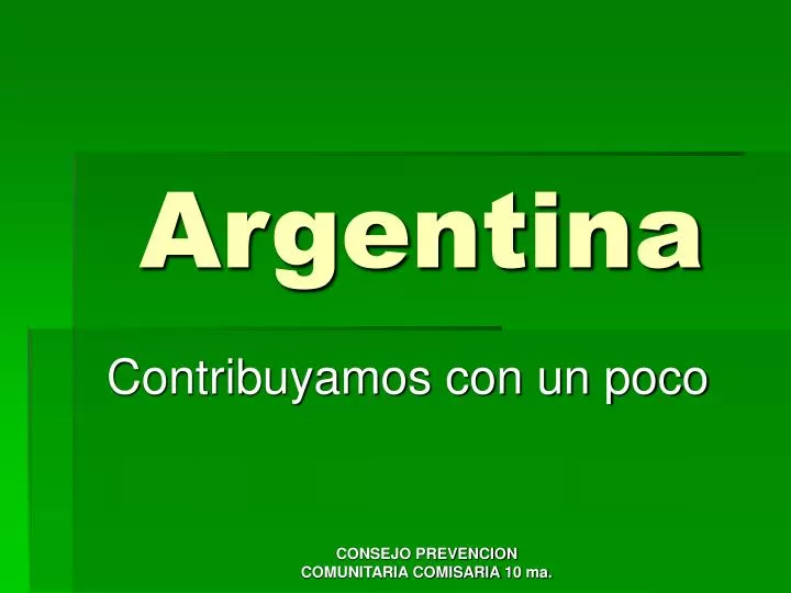 argentina