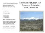 Adams County Weed Control - slide 1