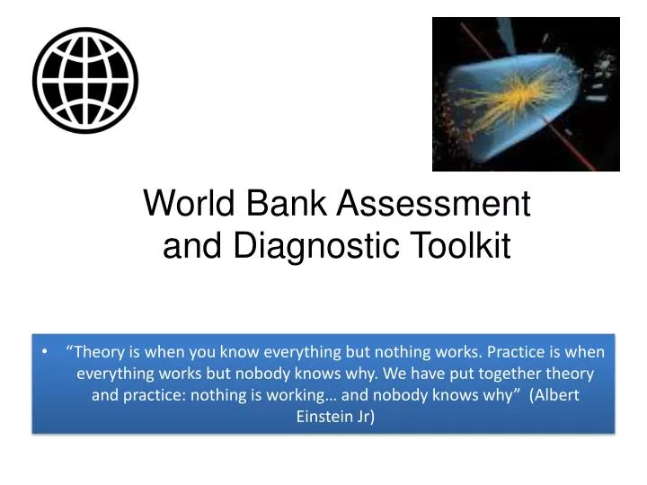 world bank assessment and diagnostic toolkit