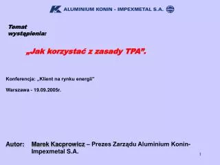 temat wyst pienia