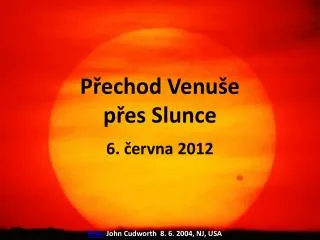 p echod venu e p es slunce