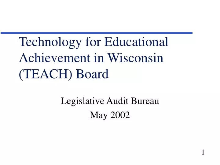 technology for educational achievement in wisconsin teach board