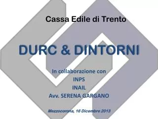 durc dintorni