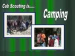 Cub Scouting is..... - slide 1