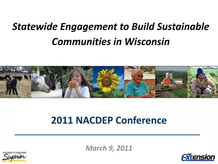 statewide engagement to build sustainable communities in wisconsin