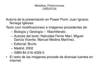 metafitas fitohormonas cr ditos