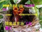 2008 北京奥运会 《 主 体育场 》