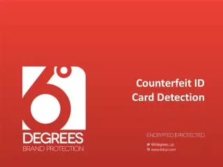 Counterfeit ID Card Detection