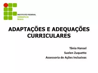 adapta es e adequa es curriculares