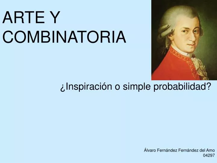 arte y combinatoria