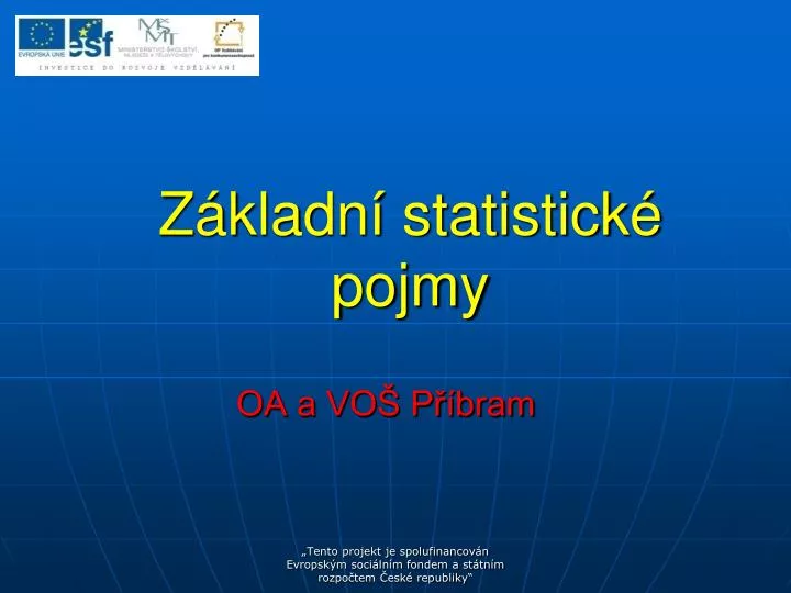 z kladn statistick pojmy