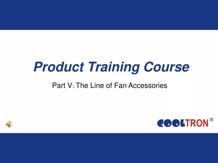 product training course