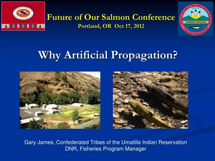 future of our salmon conference portland or oct 17 2012
