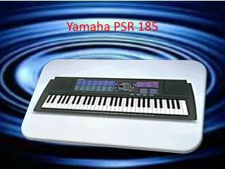 Yamaha PSR 185