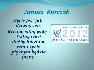 janusz korczak