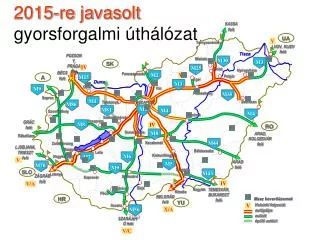 2015 re javasolt gyorsforgalmi th l zat