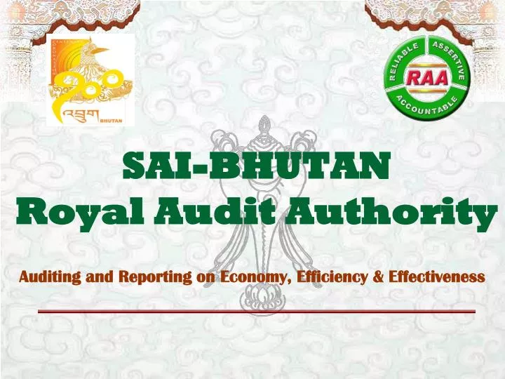 sai bhutan royal audit authority