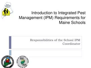 Introduction to Integrated Pest Management (IPM) Requirements for Maine Schools
