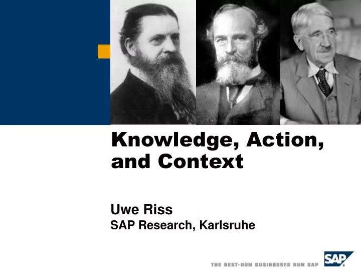 knowledge action and context