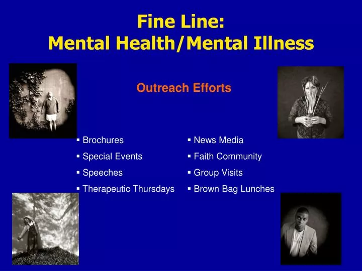 fine line mental health mental illness